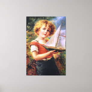 Emile Vernon Canvas Afdruk