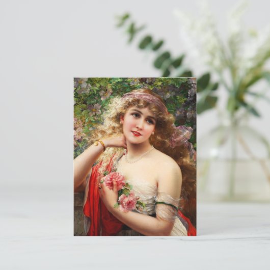 Emile Vernon Spring Invitations Kaart (Staand voorkant)