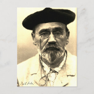 Émile Zola, ca. 1902 Briefkaart