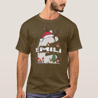 Emili Christmasw Emili Name for funny Xmas T-shirt