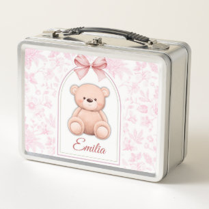 Emilia   Aangepaste Roze Teddybeer Nursery Design