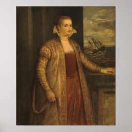 Emilia di Spilimbergo - Titian Fijne Kunst Poster
