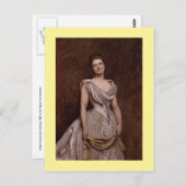 Emilia Francis (geboren sterk) Briefkaart (Voorkant / Achterkant)