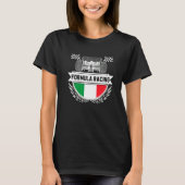 Emilia Romagna Auto Race Italy Flag Formula Racing T-shirt (Voorkant)