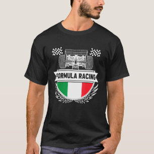 Emilia Romagna Auto Race Italy Flag Formula Racing T-shirt