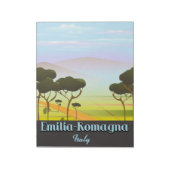Emilia-Romagna Italië reisposter Notitieblok (Linkerzijde)