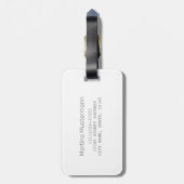 Emilia-Romagna Landschap Italië  Souvenir Bagagelabel (Achterkant verticaal)