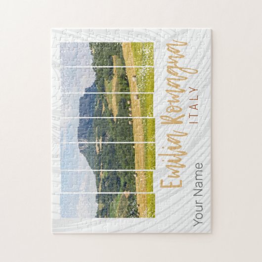 Emilia-Romagna Landschap Italië  Souvenir Legpuzzel (Verticaal)