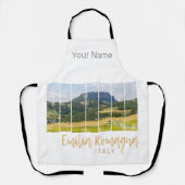 Emilia-Romagna Landschap Italië  Souvenir Schort (Voorkant)