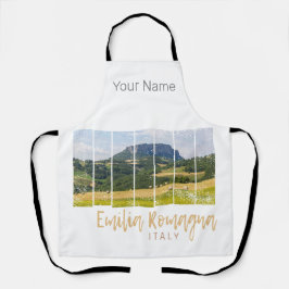 Emilia-Romagna Landschap Italië  Souvenir Schort