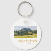 Emilia-Romagna Landschap Italië  Souvenir Sleutelhanger (Voorkant)