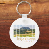 Emilia-Romagna Landschap Italië  Souvenir Sleutelhanger (Voorkant)