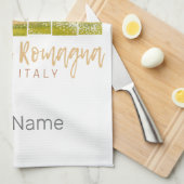 Emilia-Romagna Landschap Italië  Souvenir Theedoek (Quarter Fold)