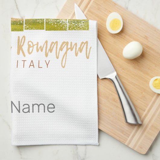 Emilia-Romagna Landschap Italië  Souvenir Theedoek (Quarter Fold)