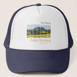 Emilia-Romagna Landschap Italië  Souvenir Trucker Pet
