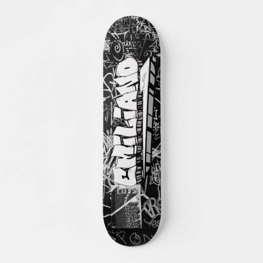 Emiliano Graffiti aangepast skateboard (Voorkant)