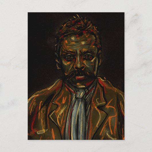 Emiliano Zapata Briefkaart (Voorkant)