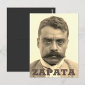 Emiliano Zapata Briefkaart (Voorkant / Achterkant)