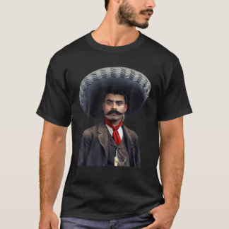 Emiliano Zapata Mexico beroemd gezichtsveld T-shirt