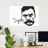 Emiliano Zapata poster (Thuiskantoor)