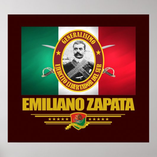 Emiliano Zapata Poster (Voorkant)