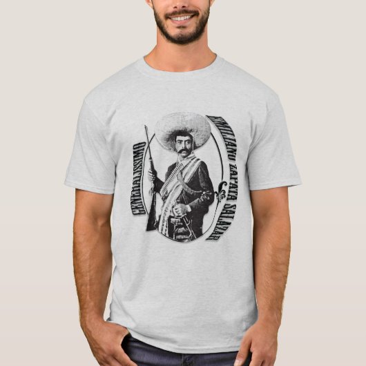 Emiliano Zapata Salazar T-shirt (Voorkant)