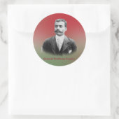 Emiliano Zapata-sticker Ronde Sticker (Tas)