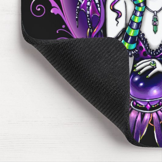 "Emilicious" Rainbow Fairy Art Mousepad Muismat (Hoek)