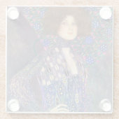 Emilie Floege Glazen Onderzetter (Achterkant)