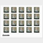 Emilie Kessel 1839 Vierkante Sticker (Vel)