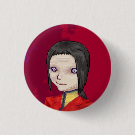 Emilie - kleine pin-back ronde button 3,2 cm
