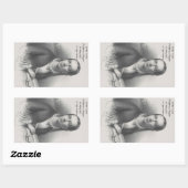 Emilie Luise Friderica Mayer Rechthoekige Sticker (Vel)