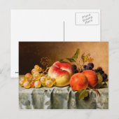Emilie Preyer: Vruchten met vliegen Briefkaart (Voorkant / Achterkant)