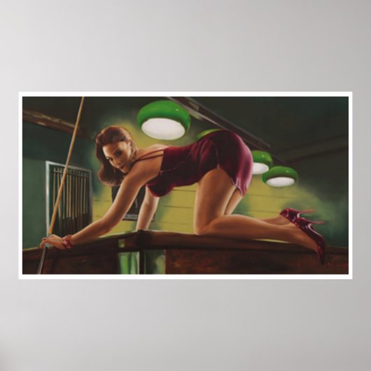 Emilio Ciccone - Snooker Poster (Voorkant)