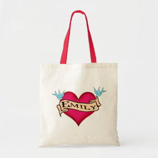 Emily - Aangepast Tattoo T-shirts en cadeautjes Tote Bag