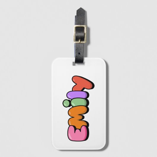 Emily Bagagelabel (Voorkant (verticaal))