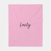 Emily Basic Fleece Dekbed Deken (Voorkant)