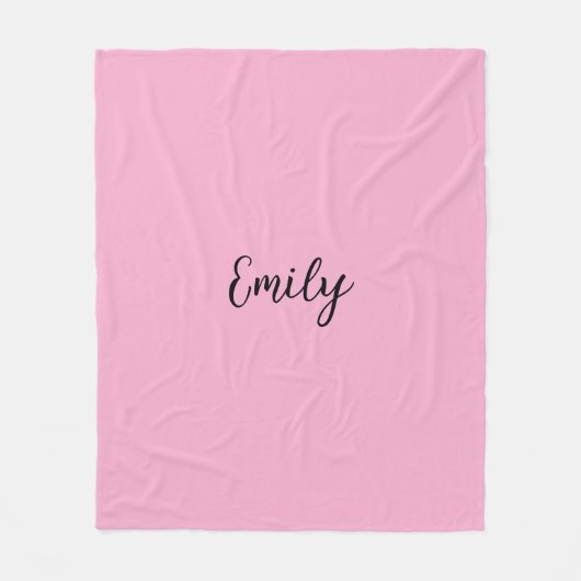 Emily Basic Fleece Dekbed Deken (Voorkant)