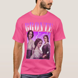 Emily Bronte Booleg Hip Hop Rap  Literatuur T-shirt