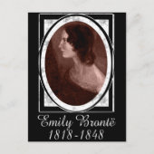 Emily Brontë Briefkaart (Voorkant)