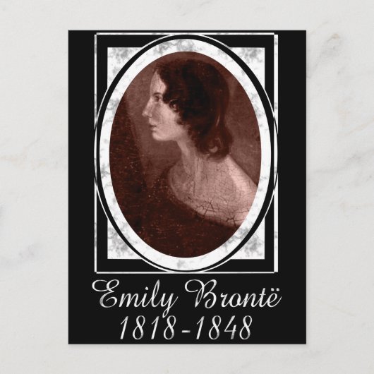 Emily Brontë Briefkaart (Voorkant)