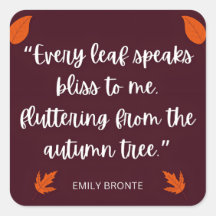 Emily Bronte Fall laat gedicht citaat