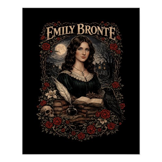 Emily Brontë Perfect Poster (Voorkant)