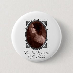 Emily Brontë Ronde Button 5,7 Cm