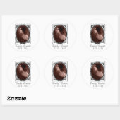 Emily Brontë Ronde Sticker (Vel)