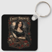 Emily Brontë Sleutelhanger (Achterkant)