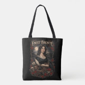 Emily Brontë Tote Bag (Achterkant)