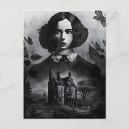 Emily Bronte, Victoriaans Gothic Writer van Jane E Briefkaart