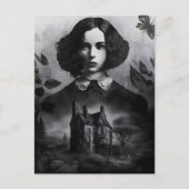 Emily Bronte, Victoriaans Gothic Writer van Jane E Briefkaart (Voorkant)