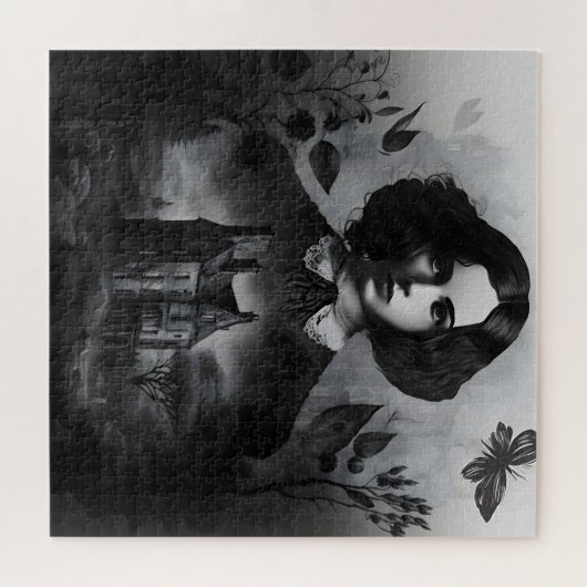 Emily Bronte, Victoriaans Gothic Writer van Jane E Legpuzzel (Horizontaal)